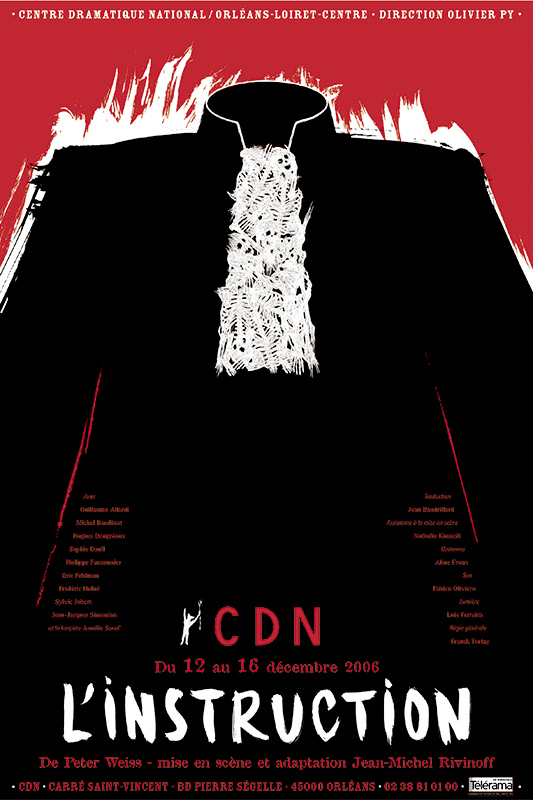 Affiche Poster CDN Orléans - L'instruction