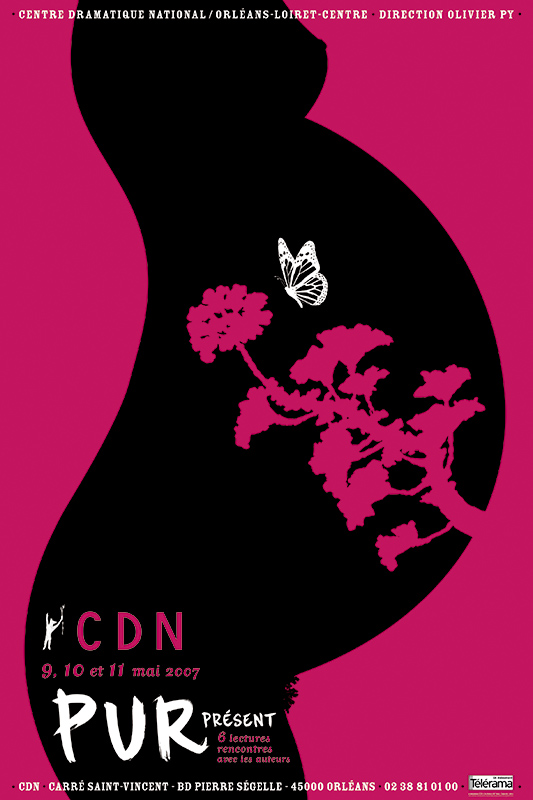 Affiche Poster CDN Orléans - Pur Présent 2007