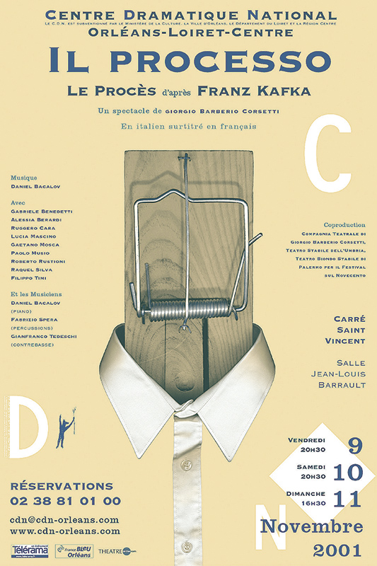 Affiche Poster CDN Orléans - Il processo