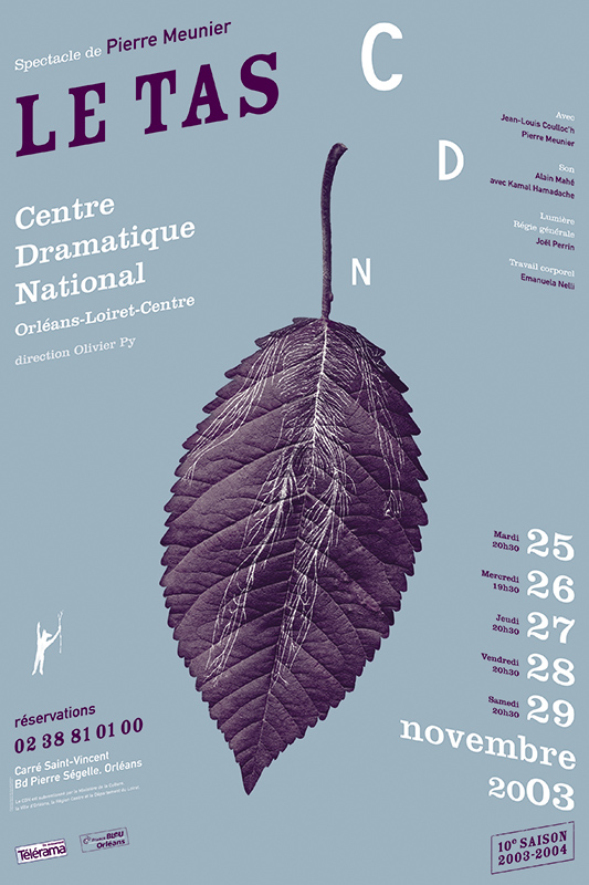 Affiche Poster CDN Orléans - Le tas