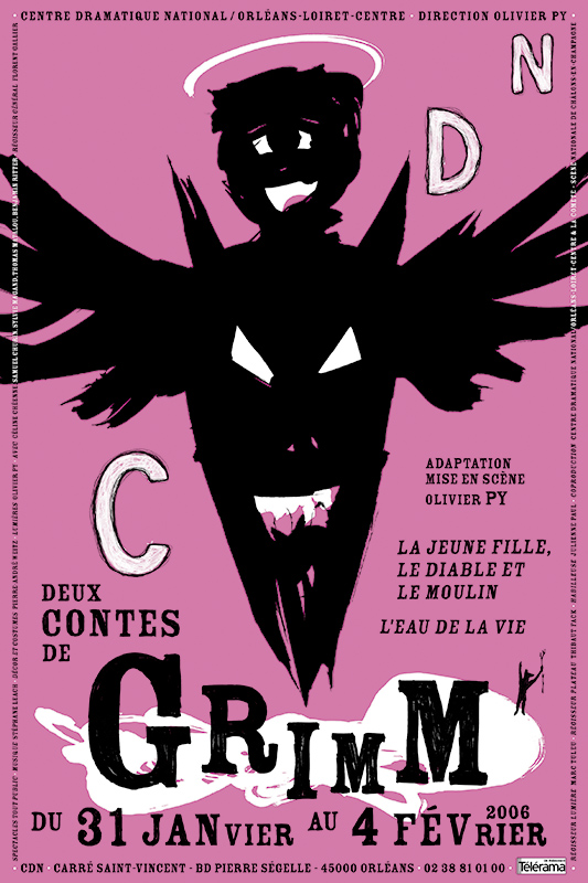 Affiche Poster CDN Orléans - Deux contes de Grimm