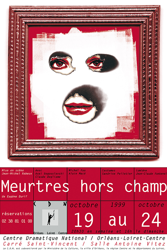 Affiche Poster CDN Orléans - Meutres hors champs