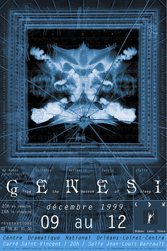 Affiche Poster CDN Orléans - Genesi - From the museum of sleep